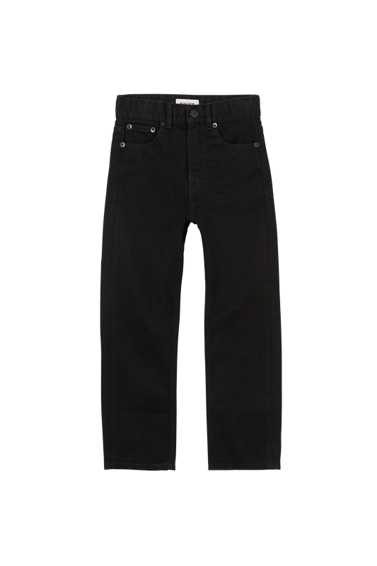 NORTON Black Denim - 5-Pocket Straight Fit Jeans