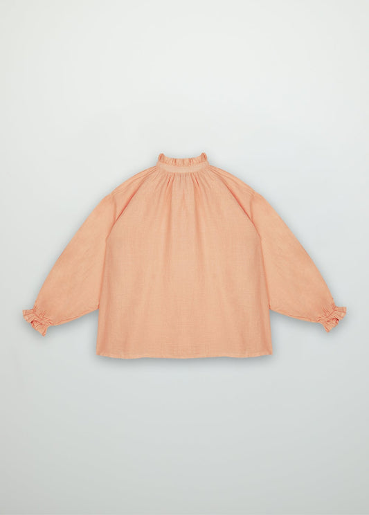 Olivia Blouse Apricot Tops The New Society 