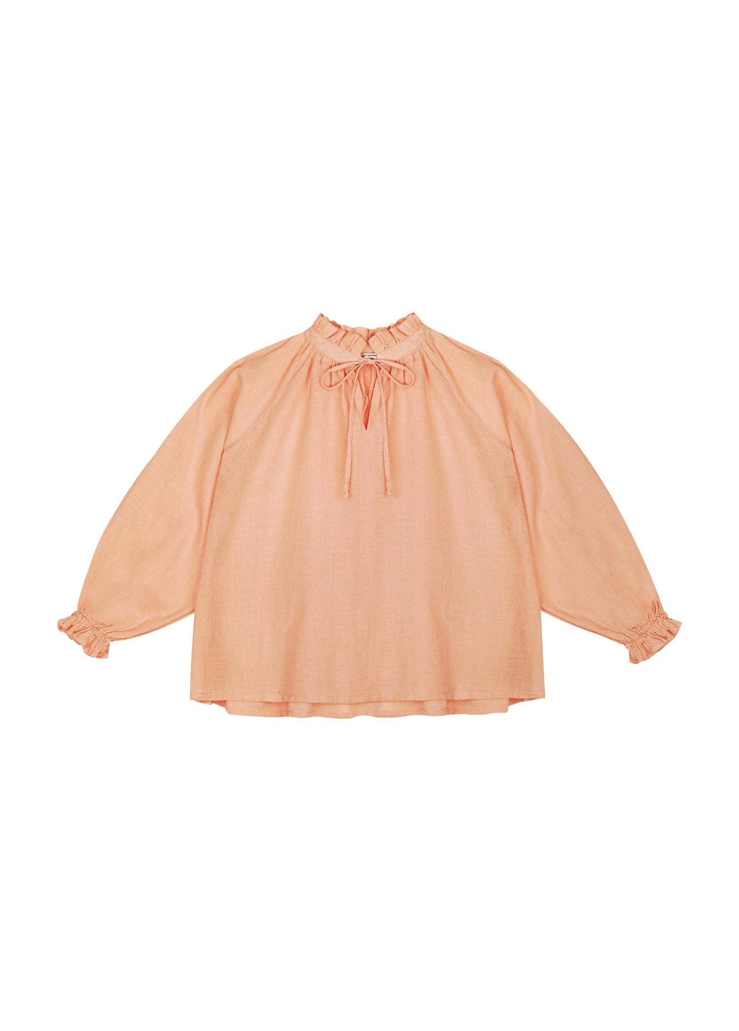 Olivia Blouse Apricot Tops The New Society 