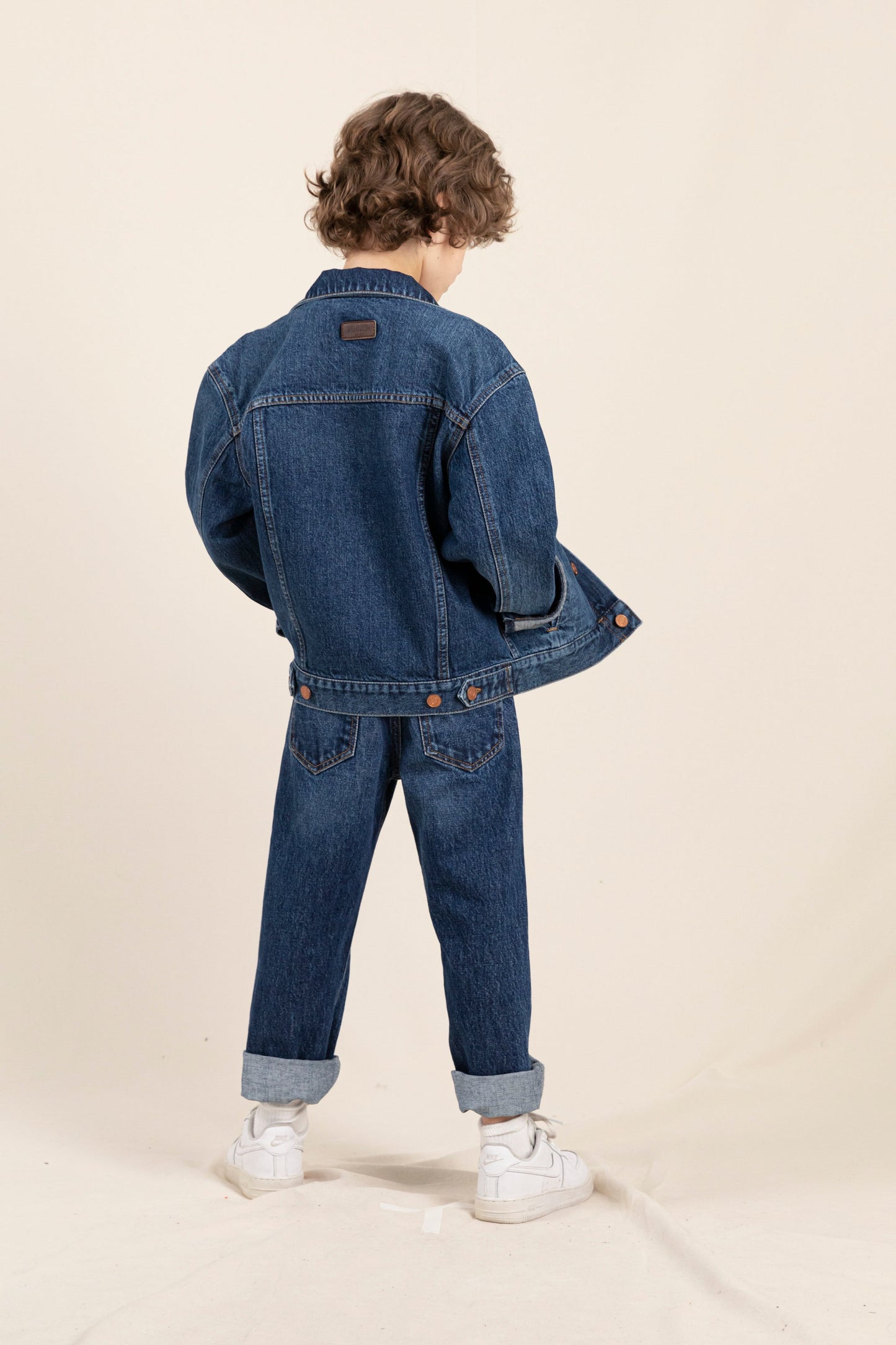 OLLIBIS Blue Denim - 5-Pocket Tapered Fit Jeans | Women