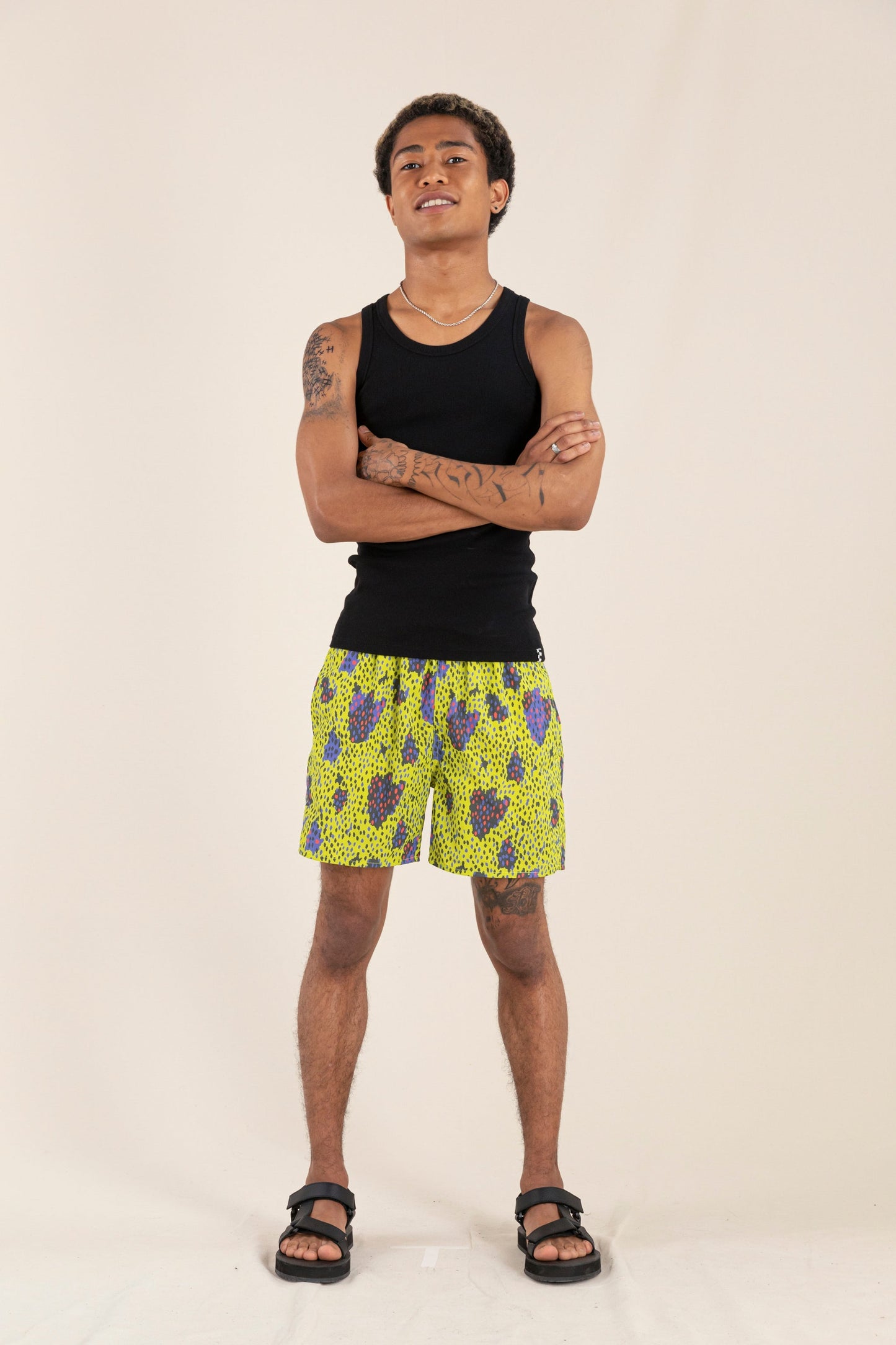 POOLBOY Fluo Lime Stains - Swimming Shorts | Women