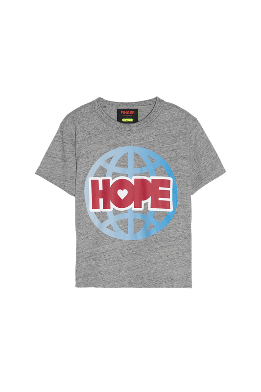 PRINCE Heather Grey Hope - Short Sleeve T-shirt | Women