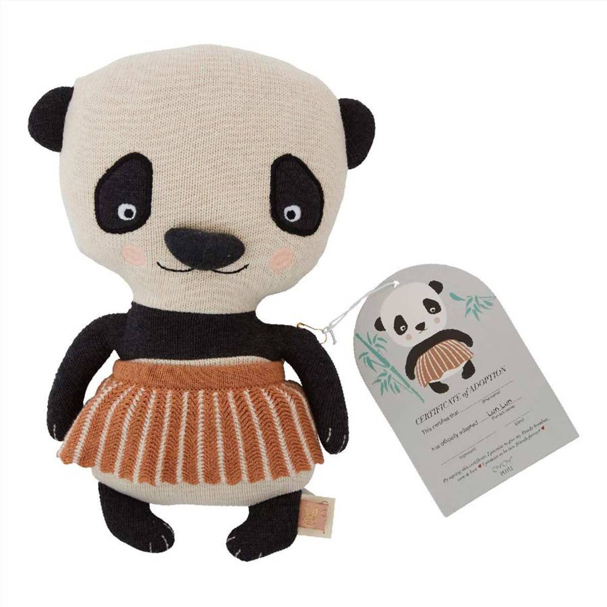 Panda Bear - Lun Lun - Multi Soft Toys OYOY 