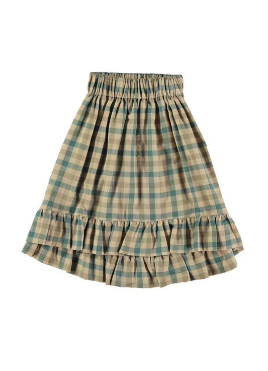 Moss agate woven long skirt Skirts Coco au lait 