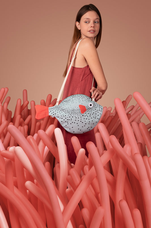 Pufferfish (Big) - Aqua bag