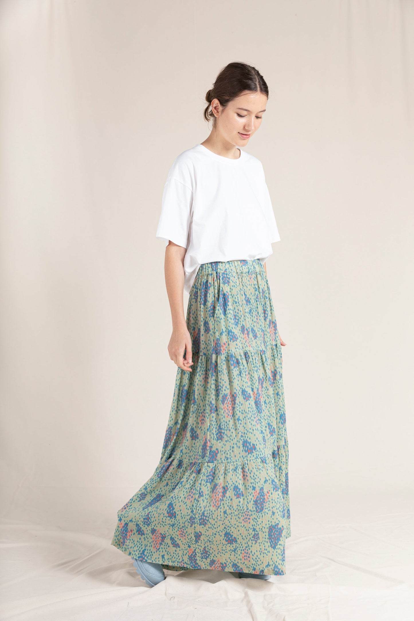 ROSA Pistache Camo - Long Skirt | Women