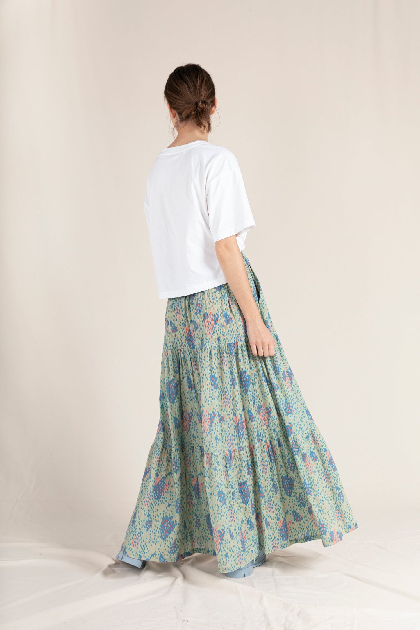 ROSA Pistache Camo - Long Skirt