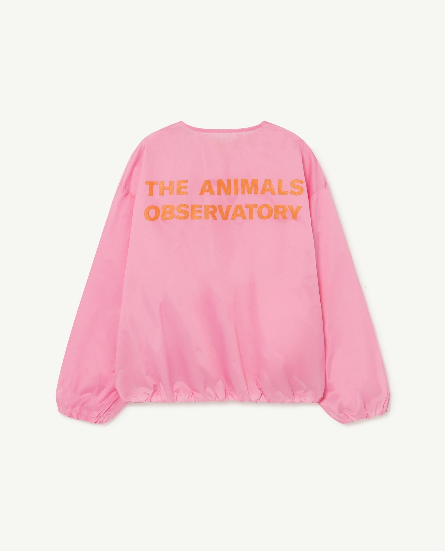 Carp kids+ jacket soft pink logo Outerwear The Animals Observatory 