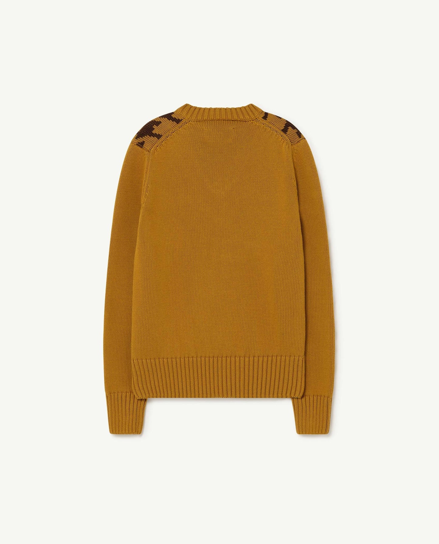 Toucan sweater Mustard Knitwear The Animals Observatory 