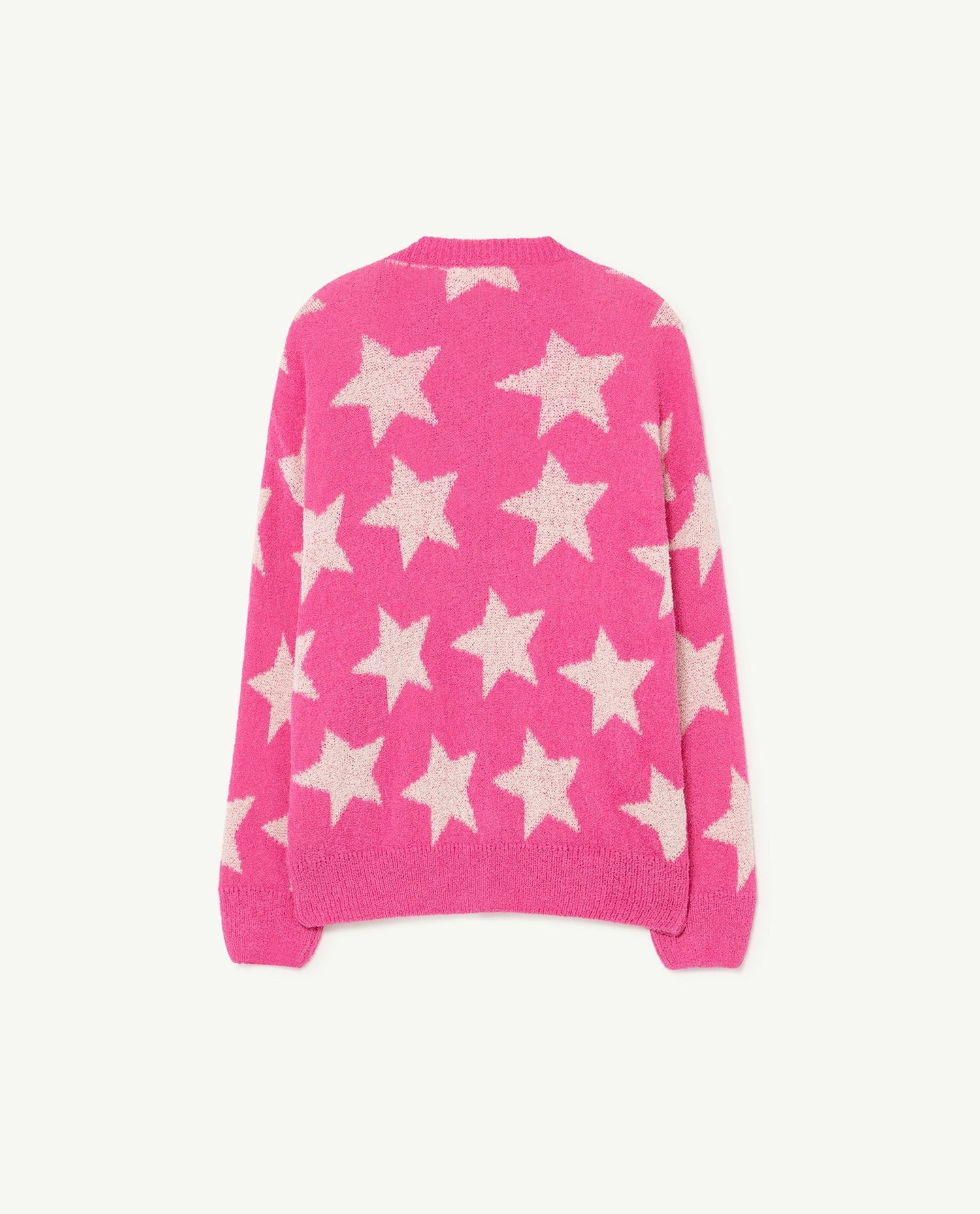 Stars racoon cardigan Pink Knitwear The Animals Observatory 