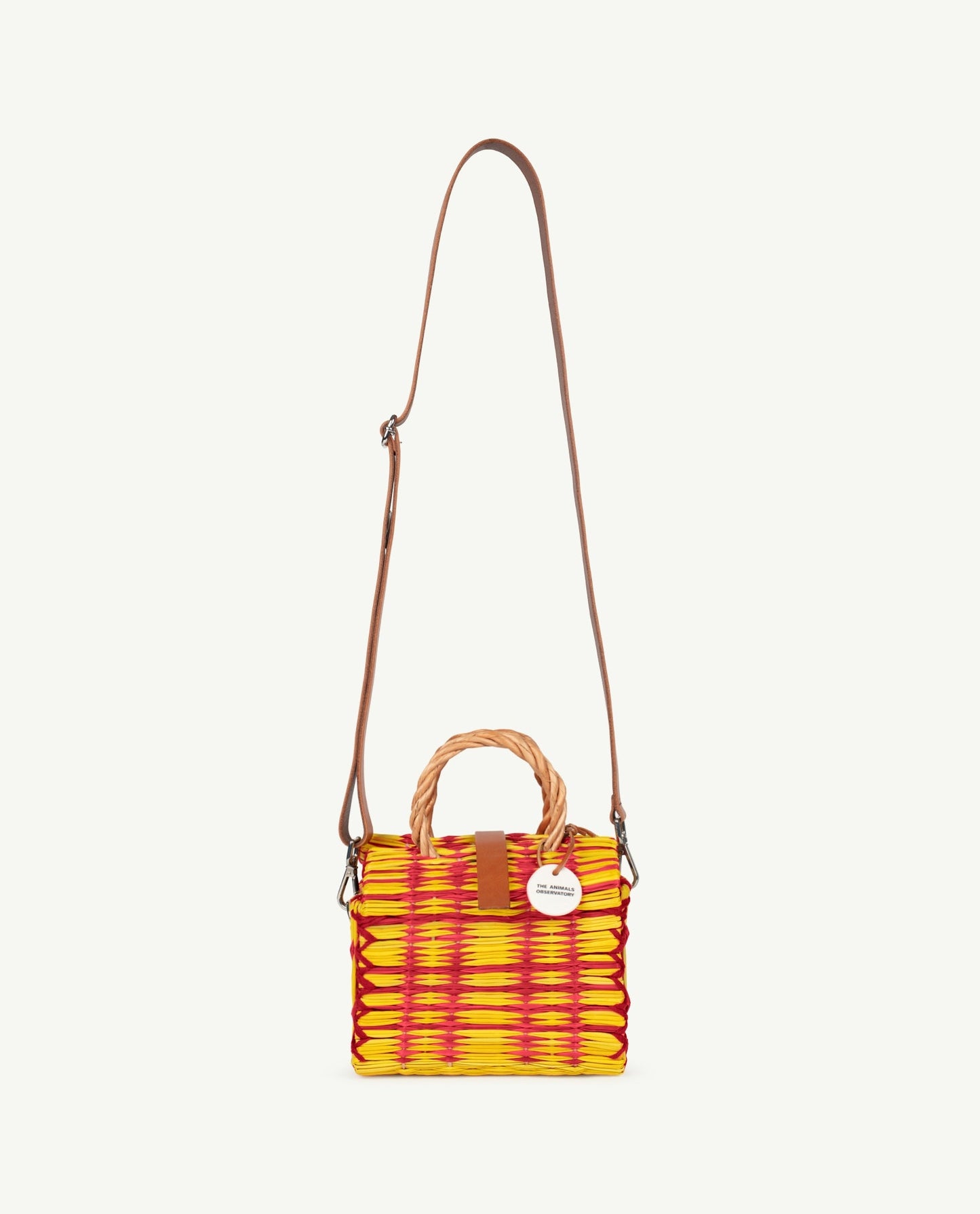 Mini Basket bag onesize bag yellow Accessories The Animals Observatory 