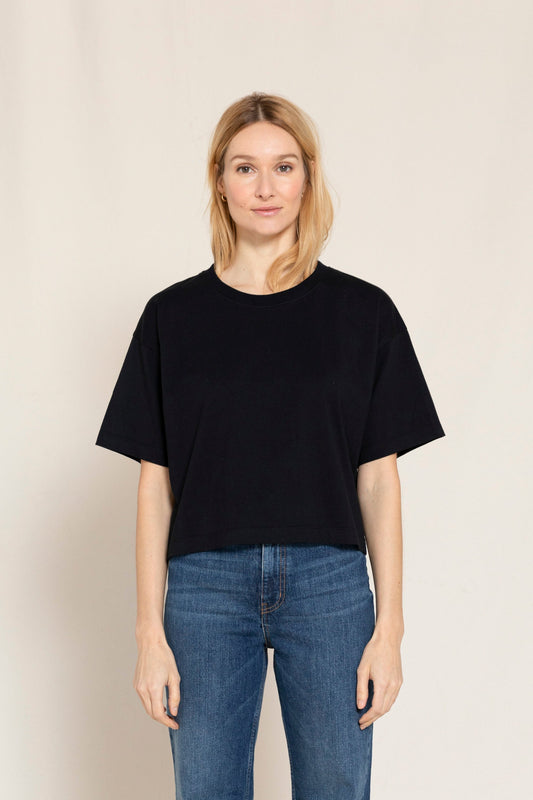 SC 002 Black - Cropped T-shirt | Women
