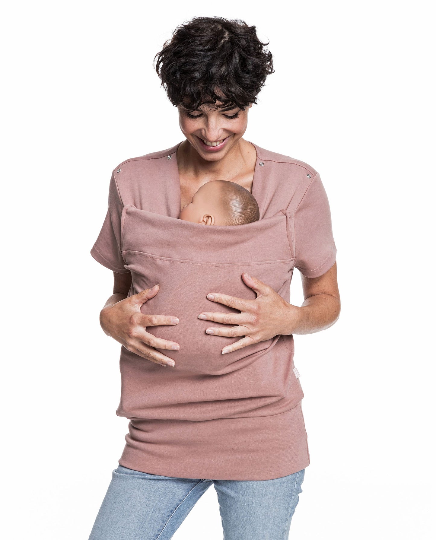 Baby carrier t-shirt | Summer Mama | Terracotta Carriers Mama Hangs 