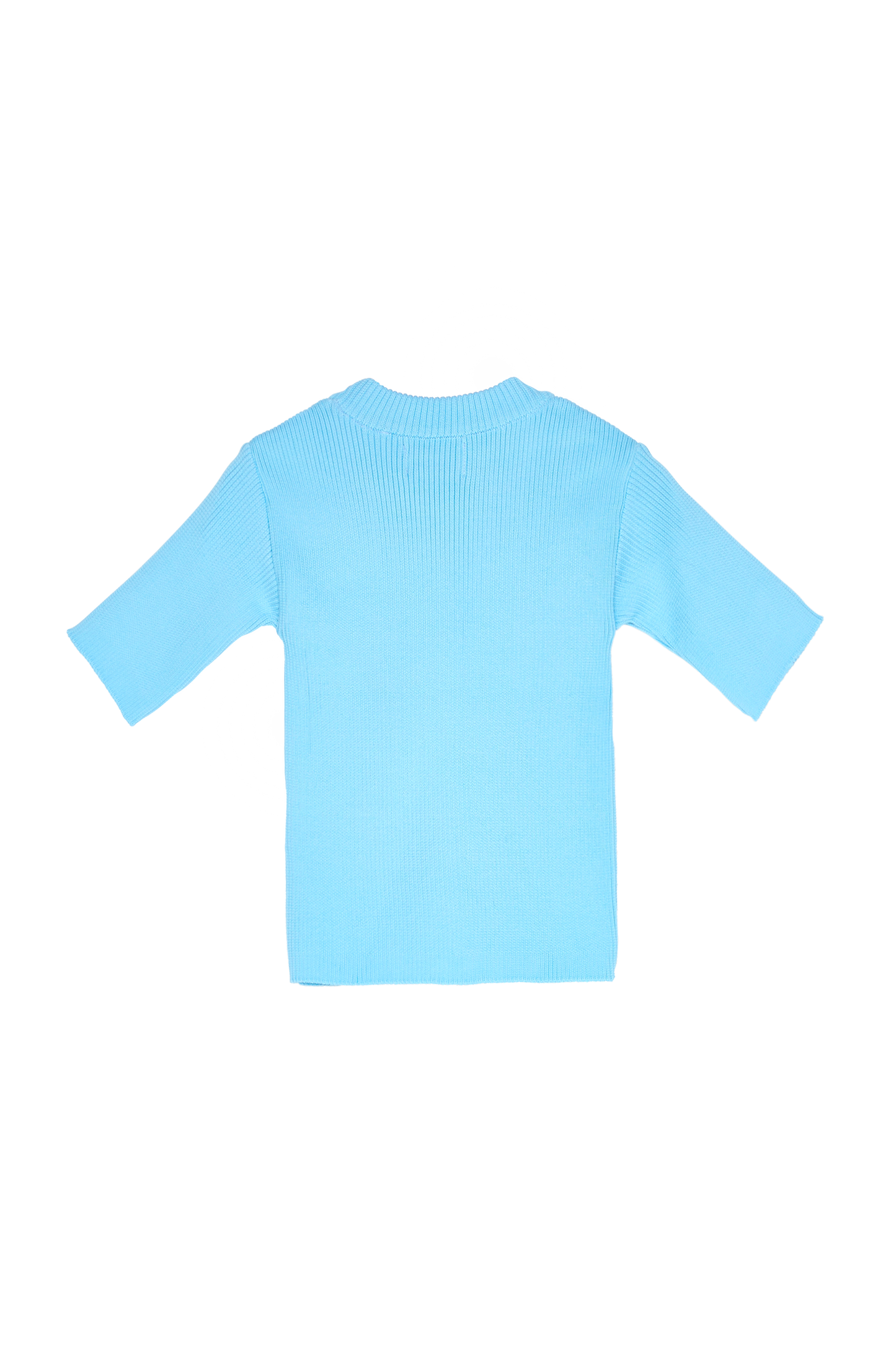TRACY Dream Blue - Short Sleeve Jumper