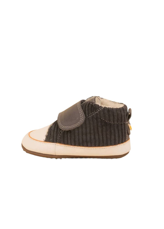 Grey Strap Sneaker Booties Shoes & Booties Dulis Shoes 