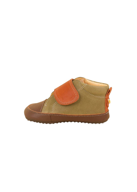 Olive Strap Sneaker Booties Shoes & Booties Dulis Shoes 