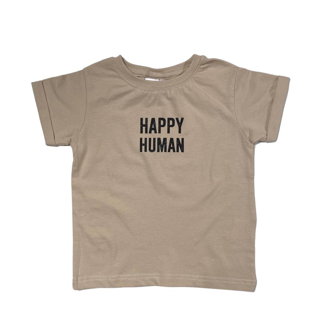 T-Shirt Happy Human:  Cement