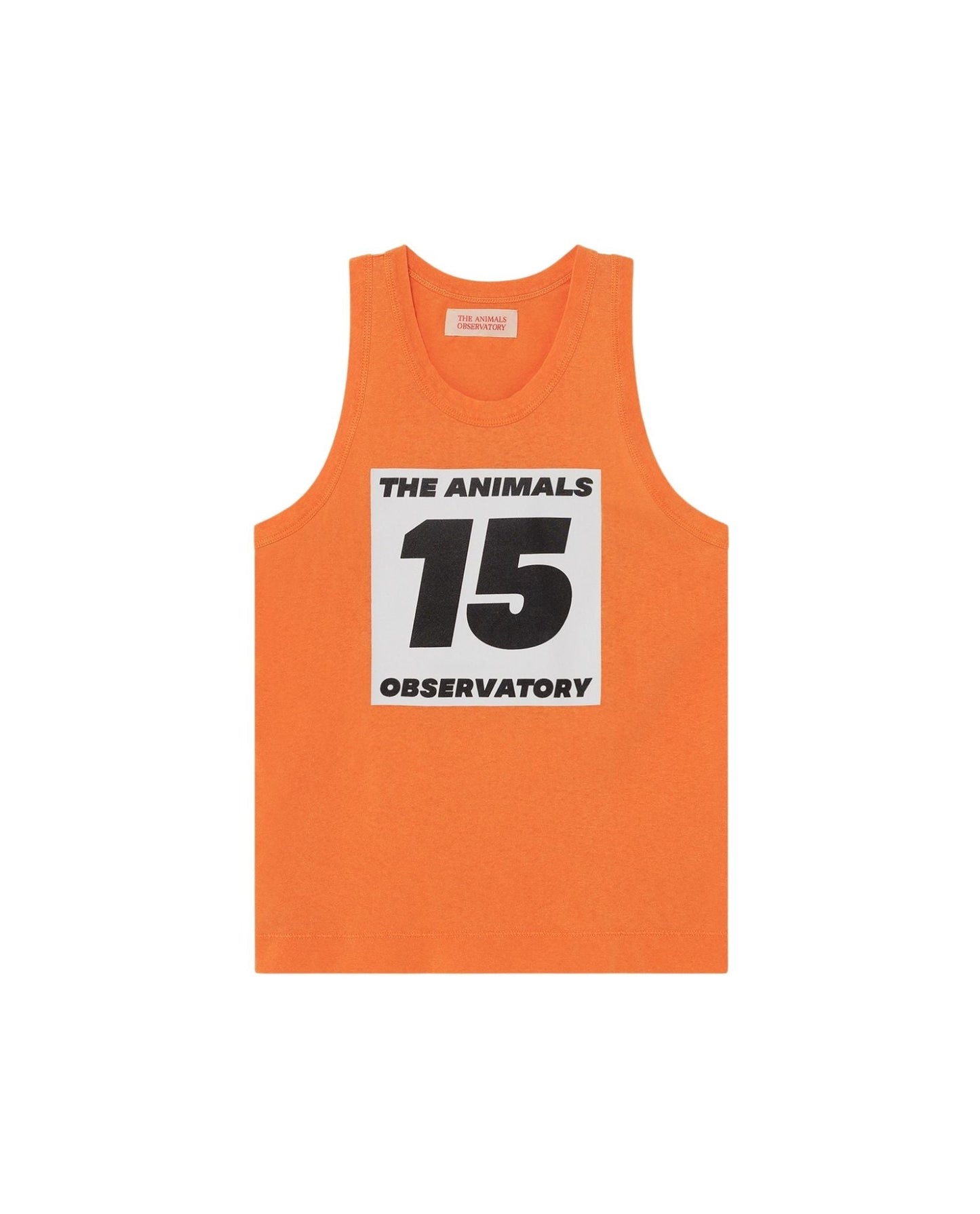 Tank Frog kids T-shirt Orange 15 Tops The Animals Observatory 