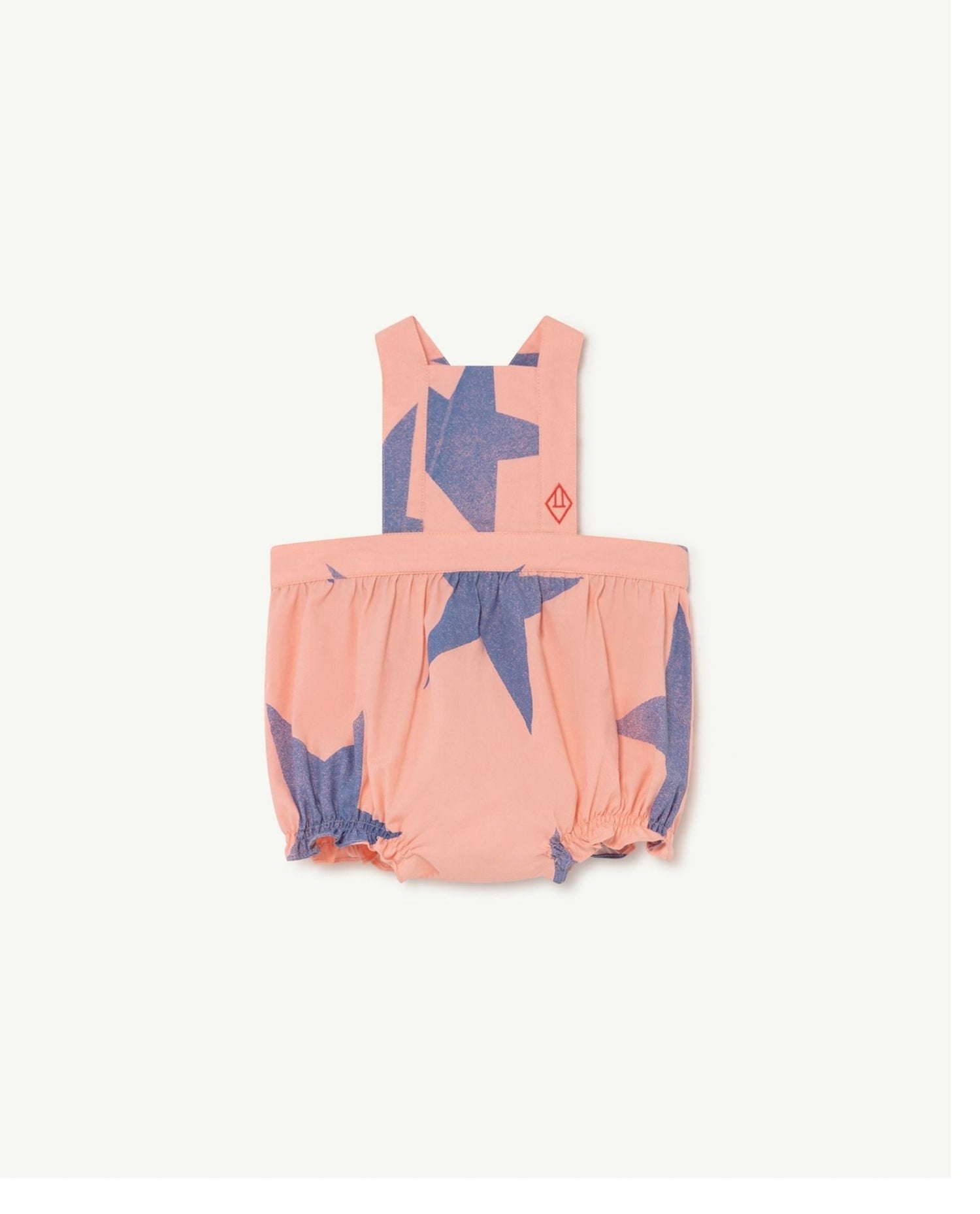 Meerkat baby jumpsuit Pink Stars Baby Grows The Animals Observatory 