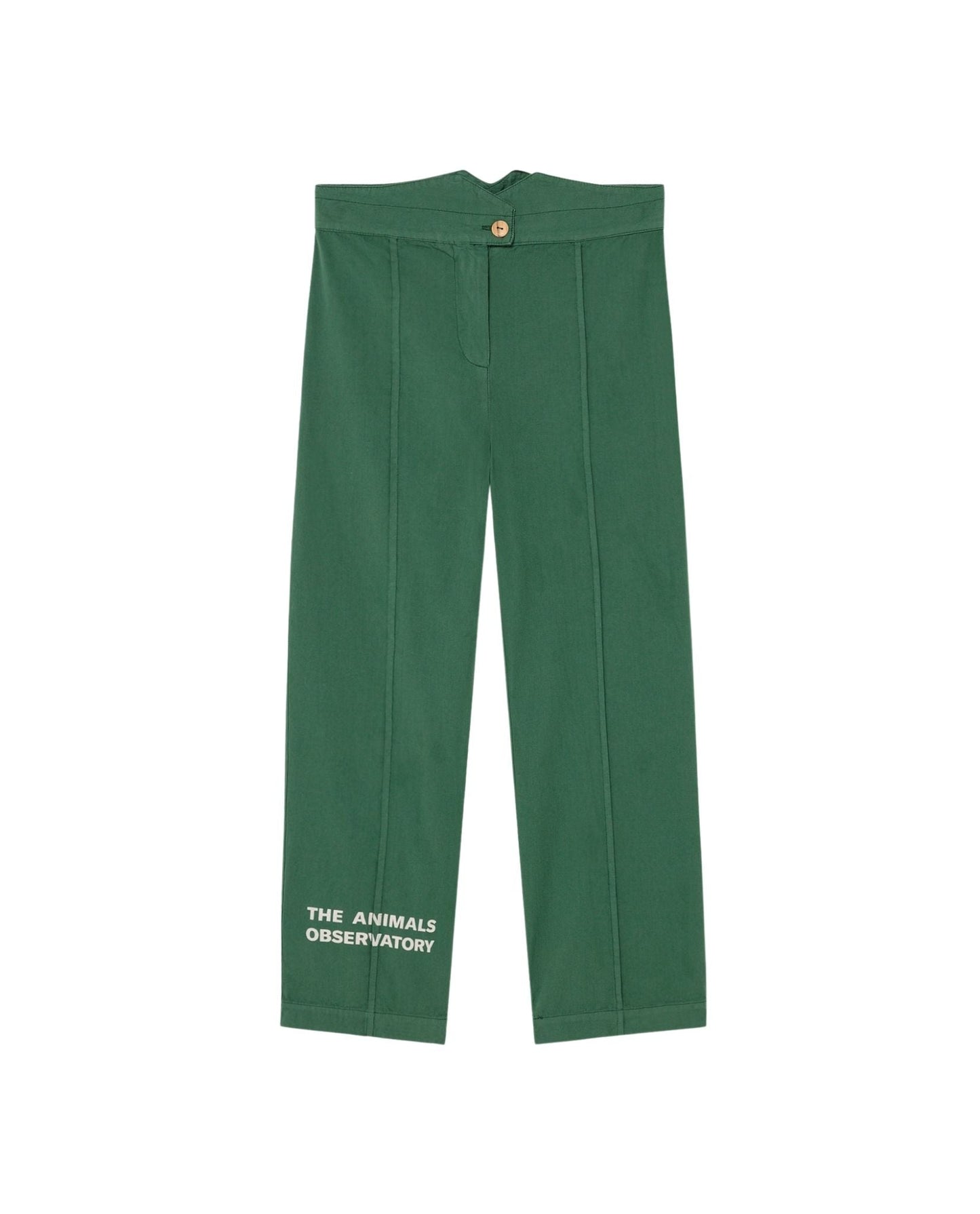 Porcupine kids pants green the animals Trousers The Animals Observatory 