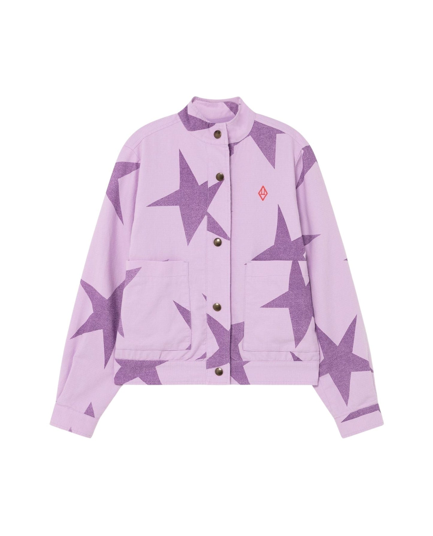 Tiger jacket Lilac Stars Outerwear The Animals Observatory 