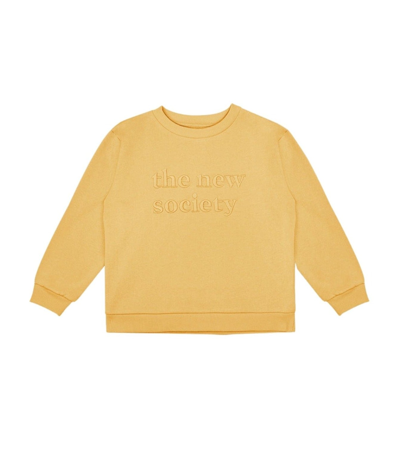Hugo Sweater Mustard Sweatshirts The New Society 