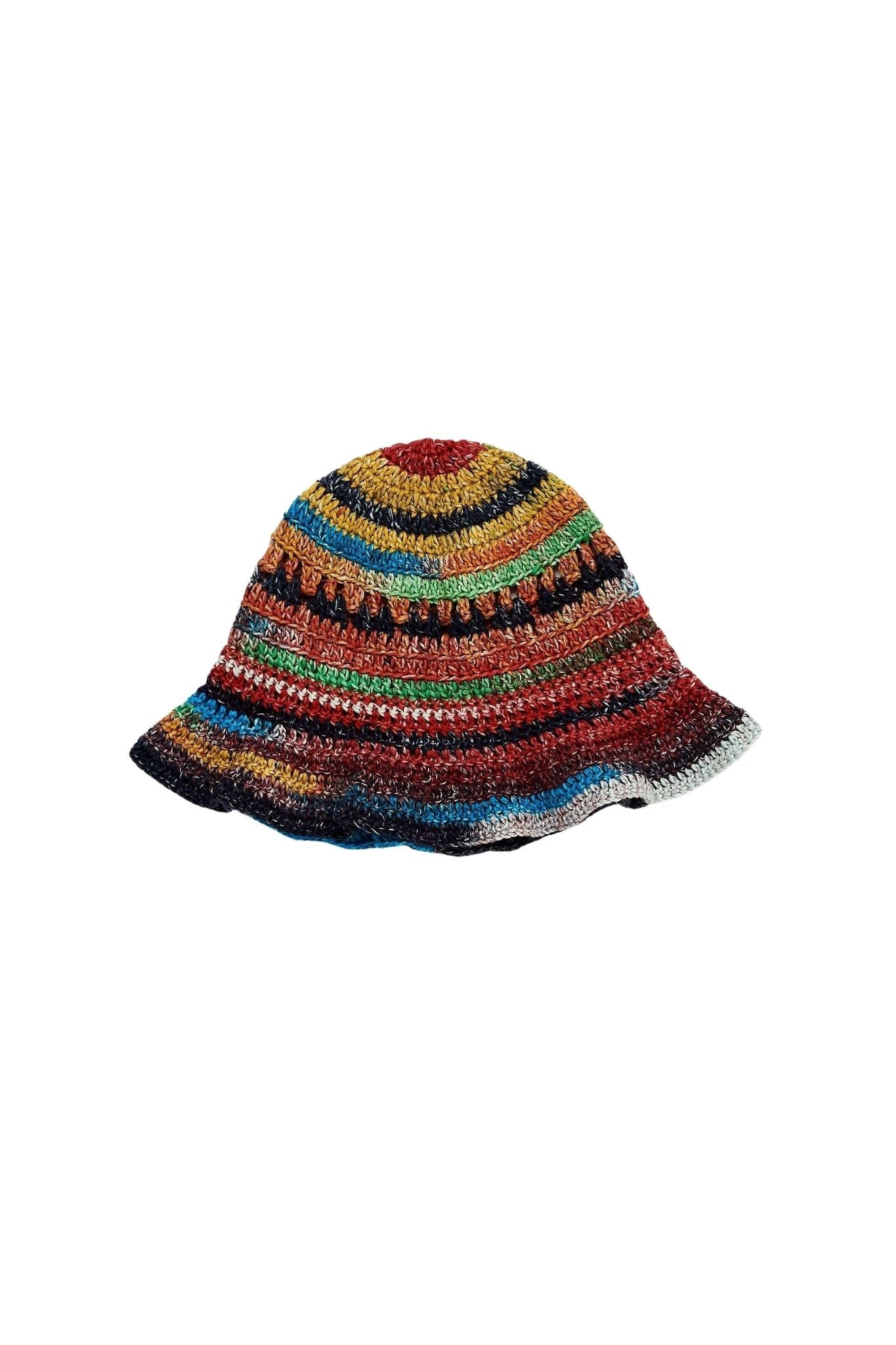 Multicolor Crochet Hat Accessories Maison Mangostan 