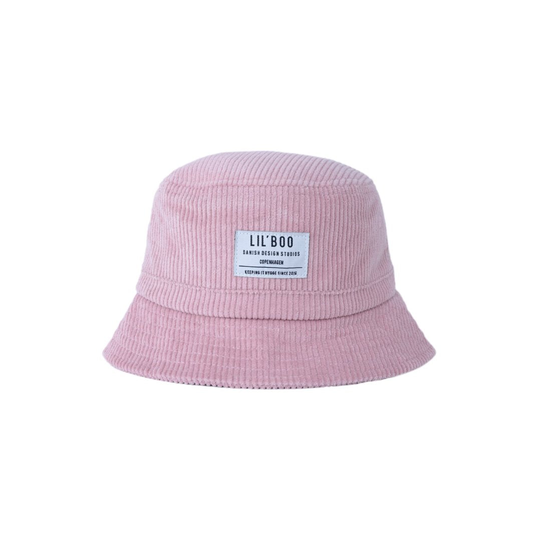 Corduroy Bucket Hat - Dusty Pink Accessories Lil' Boo 