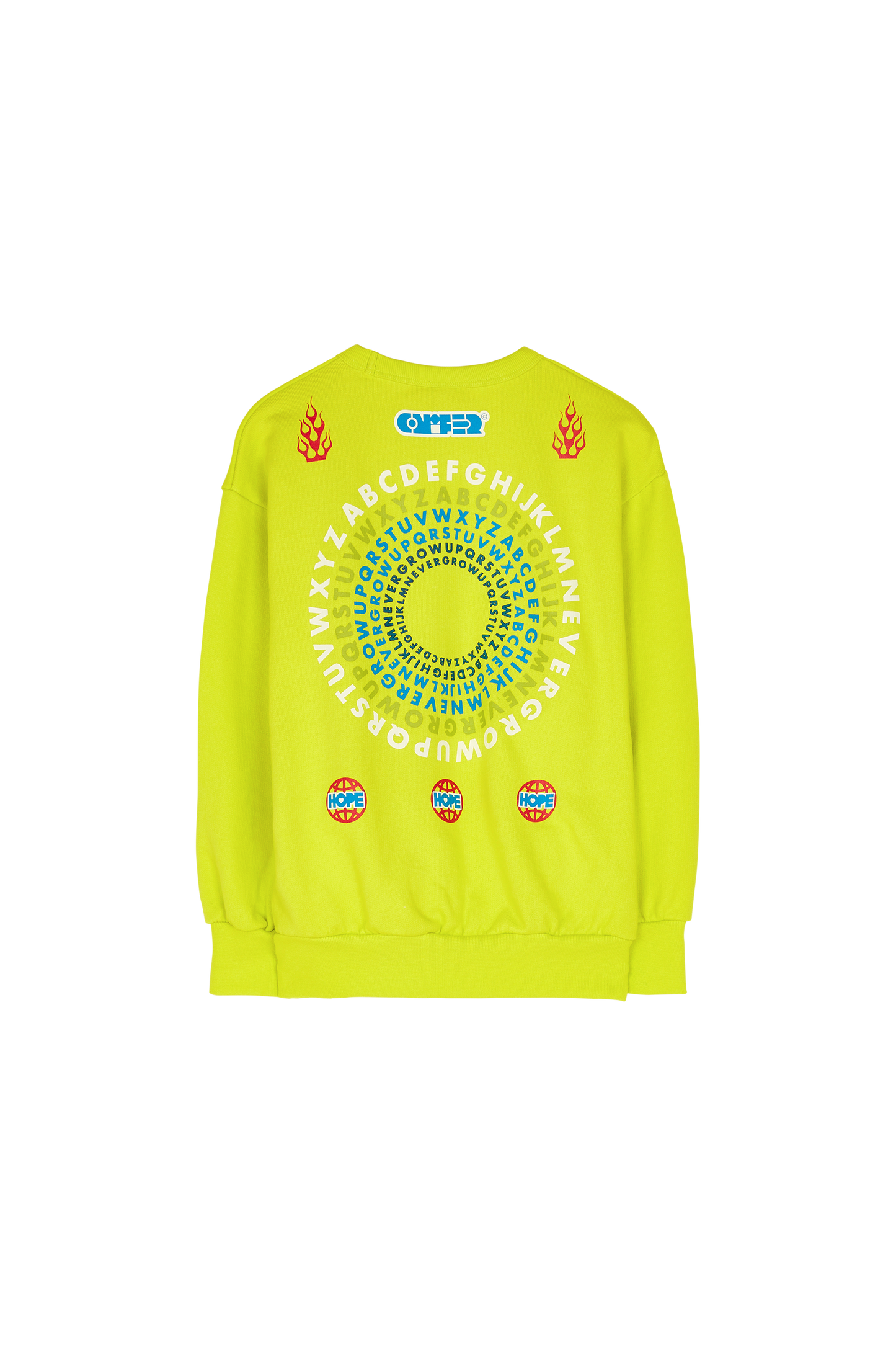 WAVE Fluo Lime Grow Up - Loose Sweater | Women