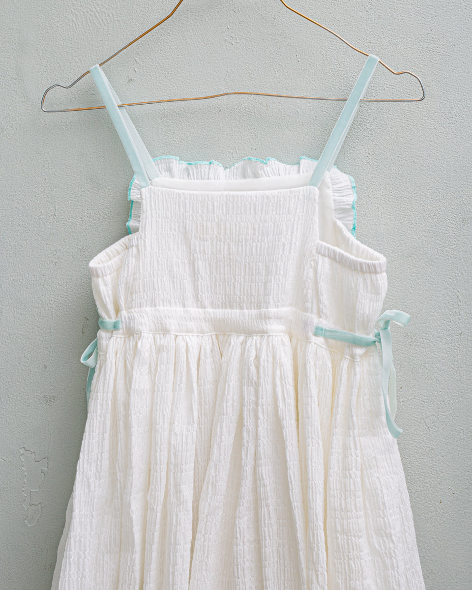 Ada Dress in Plie White Dresses Cosmosophie 