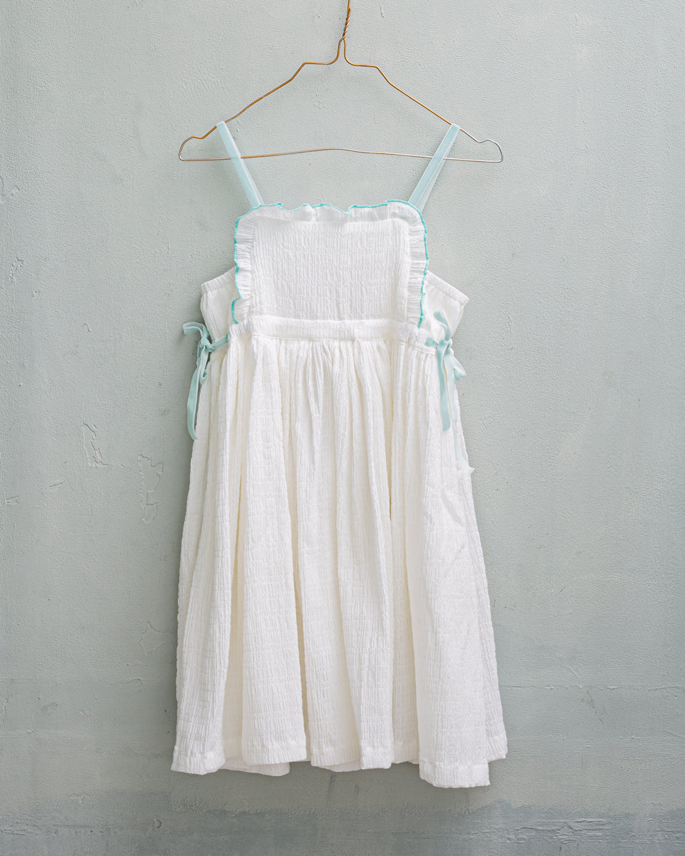 Ada Dress in Plie White Dresses Cosmosophie 