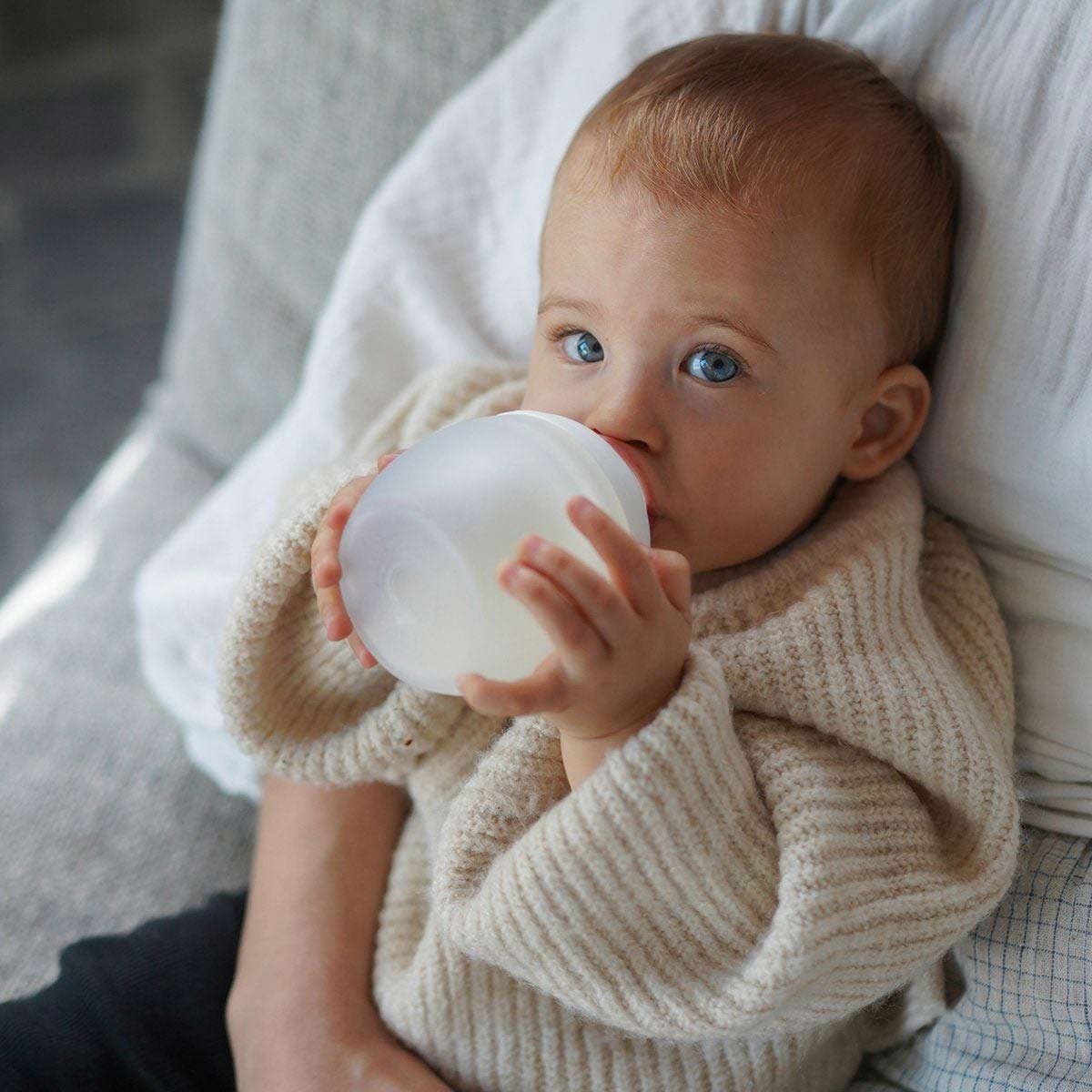 Off-White Baby Bottle - 330 ml Baby feeding Élhée 