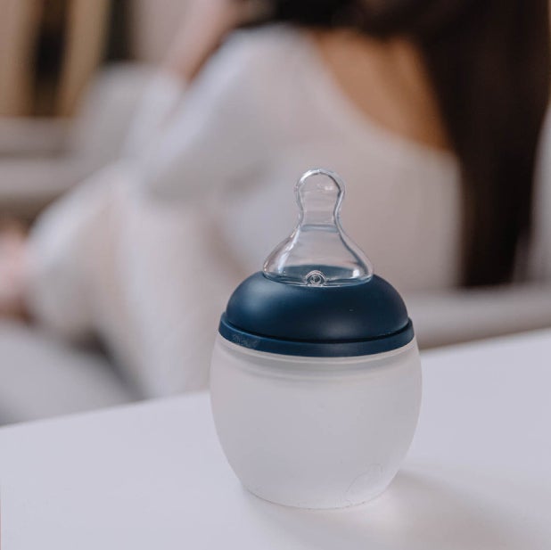 Dark Blue Baby Bottle - 150 ml Baby feeding Élhée 