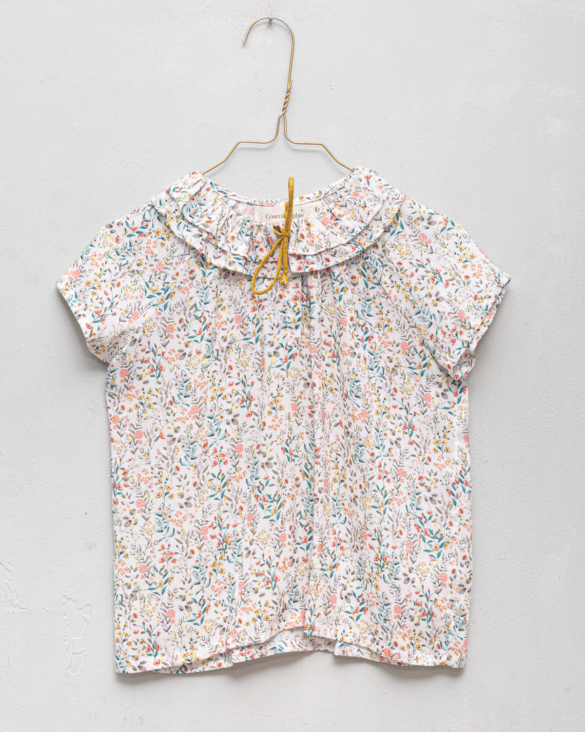 Coco Shirt Garden Print Baby Tops Cosmosophie 