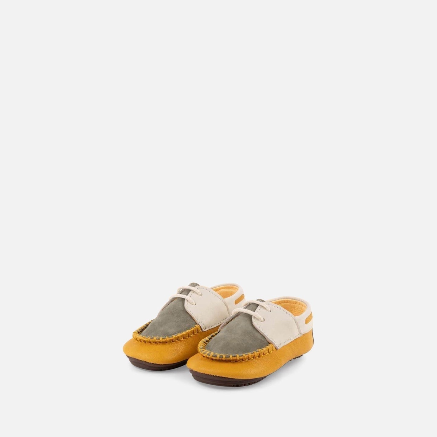 Green/Mustard Boat Shoes Shoes & Booties Dulis Shoes 