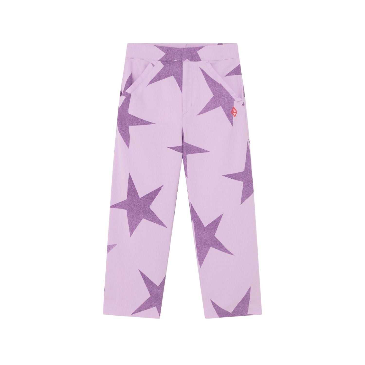 Camel kids pants lilac Stars Trousers The Animals Observatory 