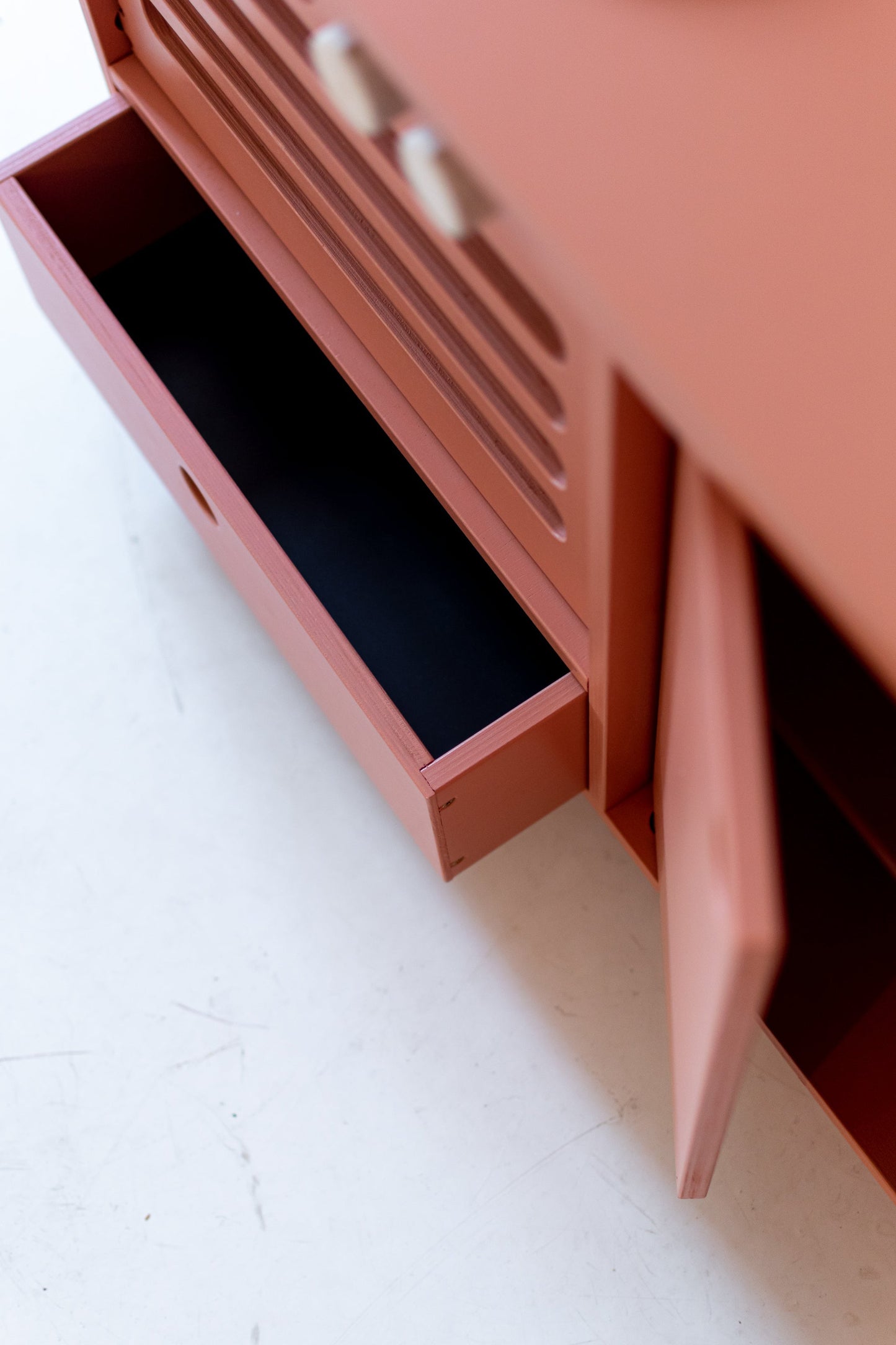 Wooden Play Kitchen - Dusty Pink Kids Room Furniture Midmini 
